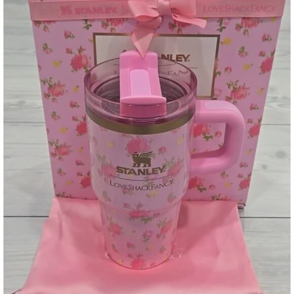 Stanley Accessories - Stanley x LoveShackFancy Quencher H2.0 Flowstate™ Tumbler 20oz NIB Authentic